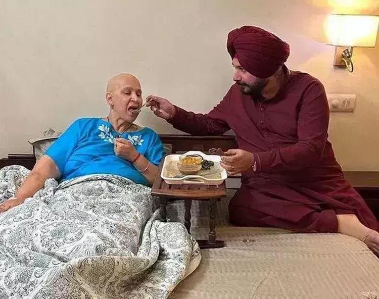 Navjot Singh Sidhu:  స్టేజ్ 4 క్యాన్సర్ని ఓడించిన నవజ్యోత్ సిద్ధూ భార్య Navjot Singh Sidhu:  స్టేజ్ 4 క్యాన్సర్ని ఓడించిన నవజ్యోత్ సిద్ధూ భార్య