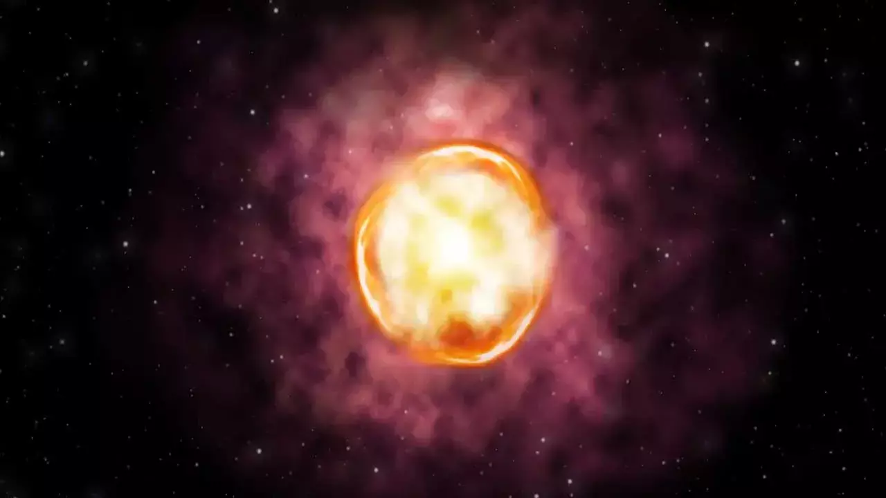 Space Exploration : అంతర్థానానికి సిద్ధమైన బాహుబలి నక్షత్రం