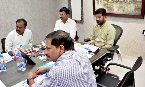 CM Revanth Reddy : ఫోర్త్ సిటీ, ఫ్యూచర్ సిటీతో గ్లోబల్ లీడర్ గా హైదరాబాద్ : సీఎం రేవంత్ CM Revanth Reddy : ఫోర్త్ సిటీ, ఫ్యూచర్ సిటీతో గ్లోబల్ లీడర్ గా హైదరాబాద్ : సీఎం రేవంత్