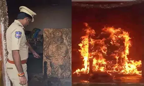 TG : హనుమాన్ విగ్రహం దగ్ధం విచారణ చేపట్టిన డీఎస్పీ