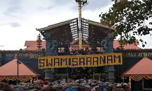 sabarimala: కిటకిటలాడుతున్న శబరిమల ,  పంబ వరకూ క్యూలైన్..