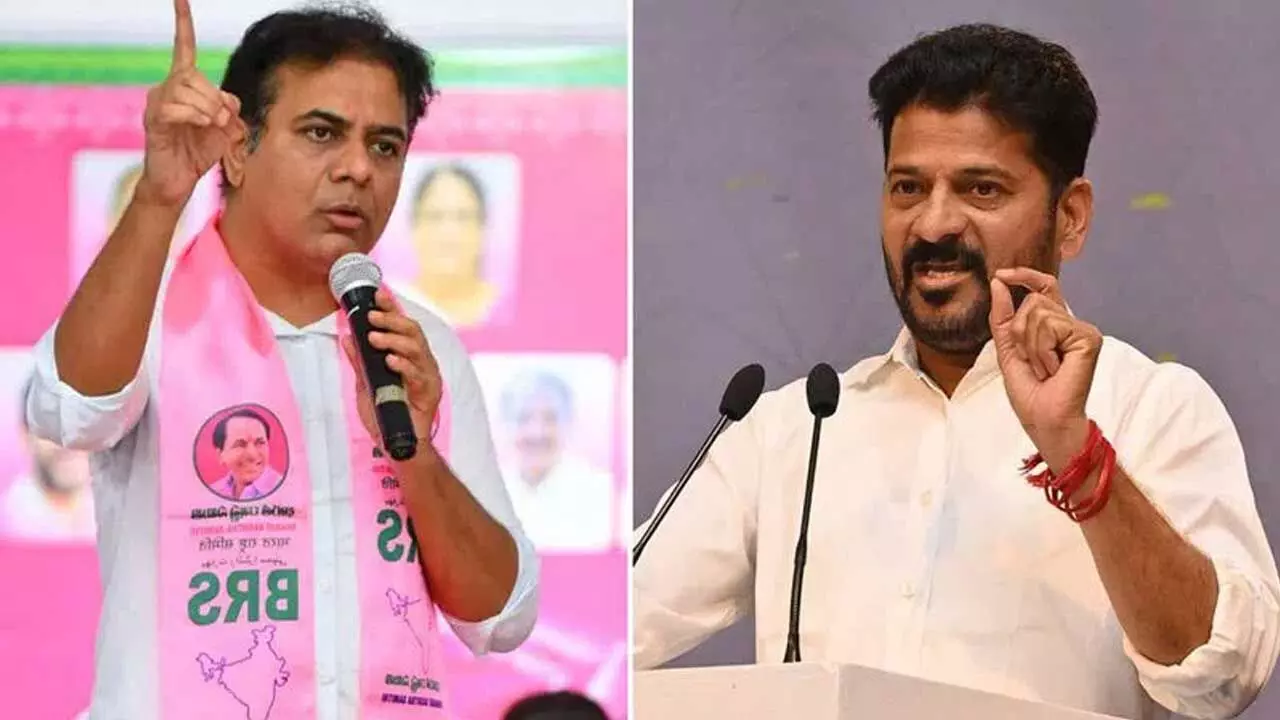 KTR : 12,400 కోట్ల ఒప్పందాల సంగతేంటి? : కేటీఆర్ KTR : 12,400 కోట్ల ఒప్పందాల సంగతేంటి? : కేటీఆర్