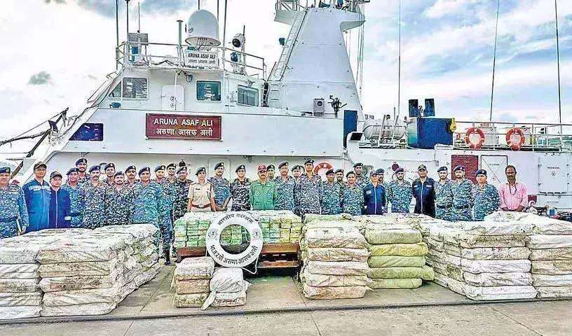 Andaman And Nicobar Islands : బిగ్గెస్ట్ డ్రగ్స్ ఆపరేషన్అం డమాన్ తీరంలో Andaman And Nicobar Islands : బిగ్గెస్ట్ డ్రగ్స్ ఆపరేషన్అం డమాన్ తీరంలో