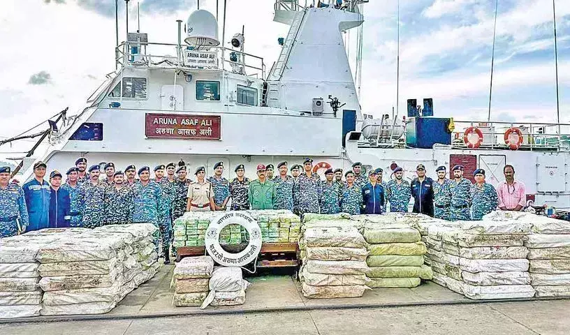 Andaman And Nicobar Islands : బిగ్గెస్ట్ డ్రగ్స్ ఆపరేషన్అం డమాన్‌ తీరంలో