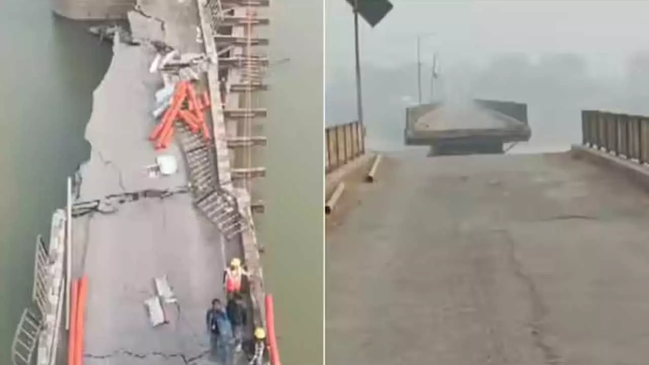 Kanpur Flyover : కాన్పూర్ లో కూలిన ఫ్లై ఓవర్.. అసలేం జరిగిందంటే! Kanpur Flyover : కాన్పూర్ లో కూలిన ఫ్లై ఓవర్.. అసలేం జరిగిందంటే!