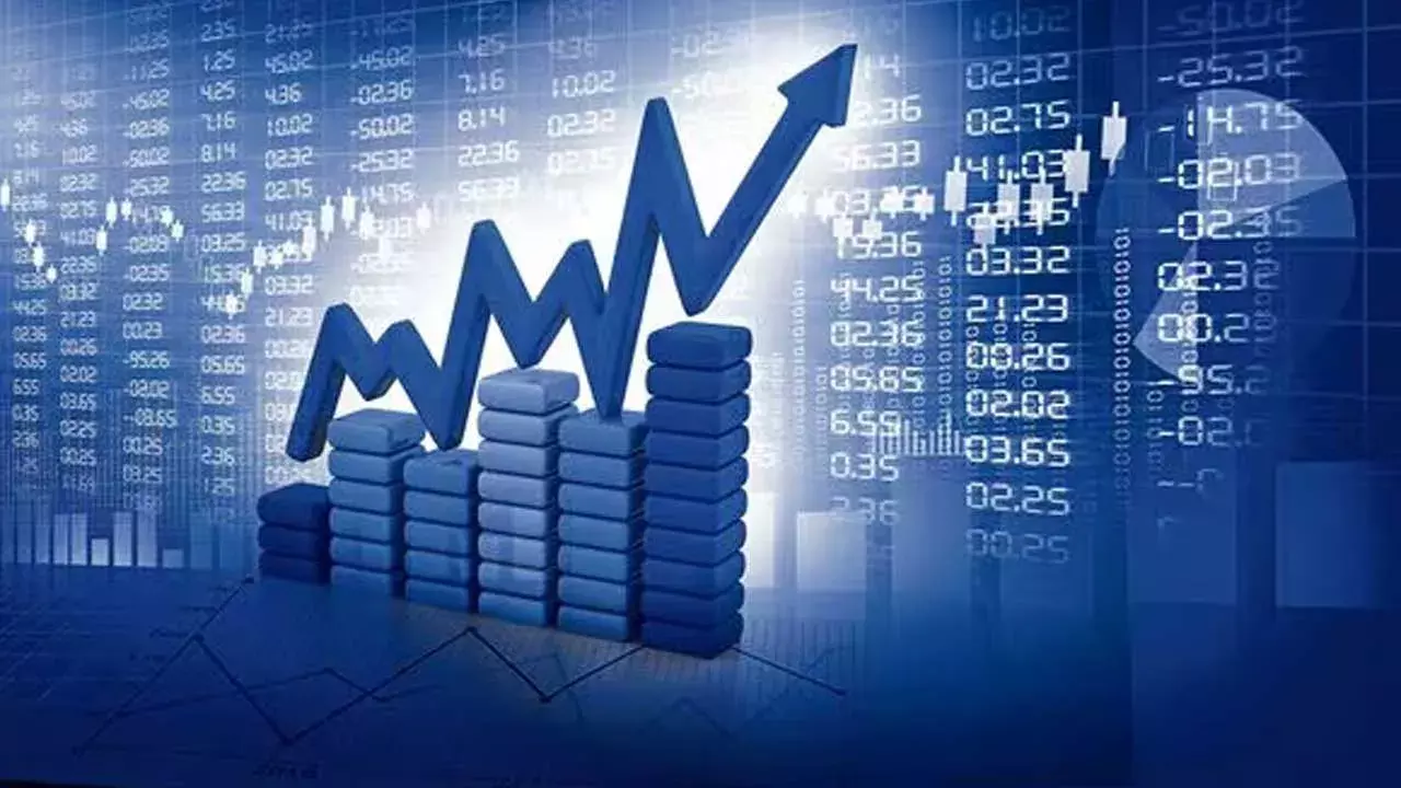 Stock Market : భారీ లాభాల్లో స్టాక్ మార్కెట్ Stock Market : భారీ లాభాల్లో స్టాక్ మార్కెట్