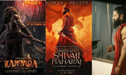 Rishab Shetty :  ఒక హెయిర్ స్టైల్.. మూడు సినిమాలు Rishab Shetty :  ఒక హెయిర్ స్టైల్.. మూడు సినిమాలు