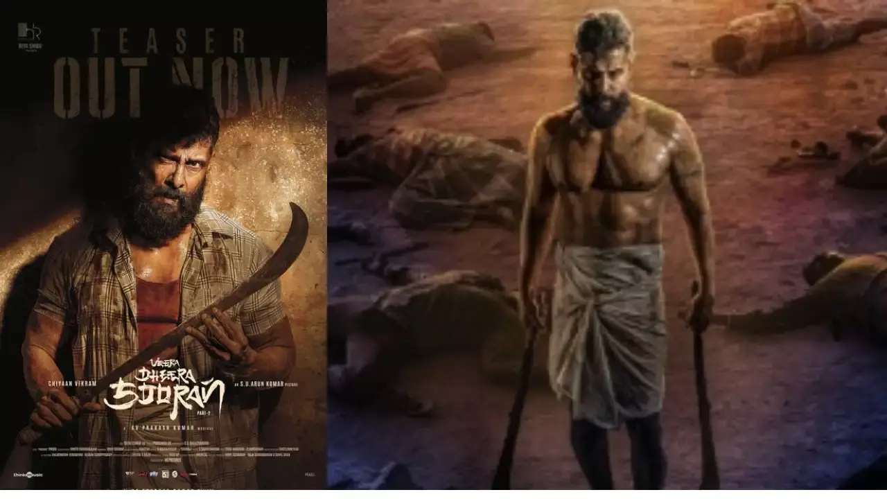 Chiyaan Vikram :  విక్రమ్ ‘వీర ధీర శూరన్ పార్ట్ 2’ టీజర్ విడుదల