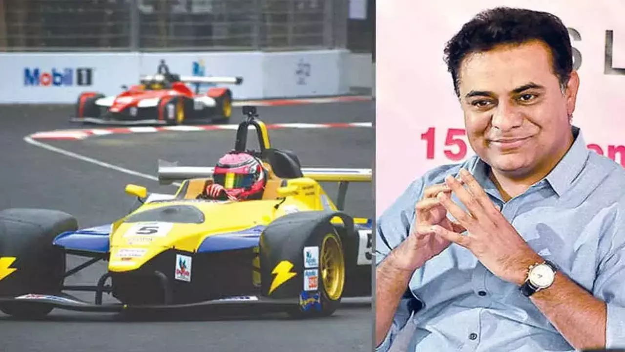 KTR : కేటీఆర్ మెడకు ఈ-కార్ రేసు కేసు KTR : కేటీఆర్ మెడకు ఈ-కార్ రేసు కేసు