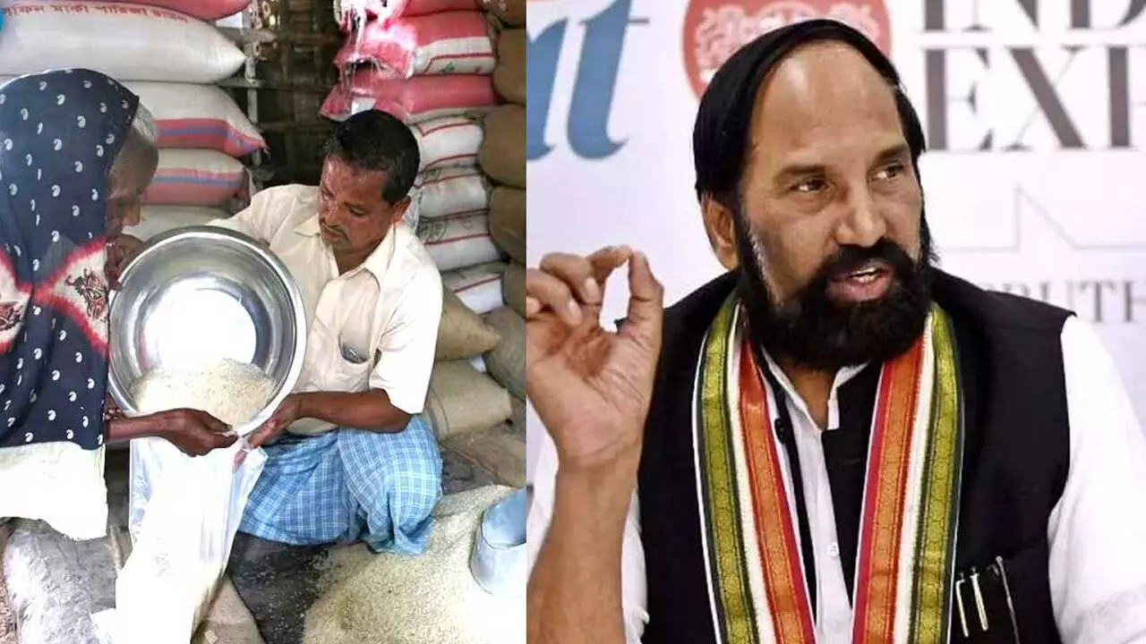 TG : అతిత్వరలో రేషన్ షాపుల్లో సన్న బియ్యం : మంత్రి ఉత్తమ్ కుమార్ రెడ్డి TG : అతిత్వరలో రేషన్ షాపుల్లో సన్న బియ్యం : మంత్రి ఉత్తమ్ కుమార్ రెడ్డి