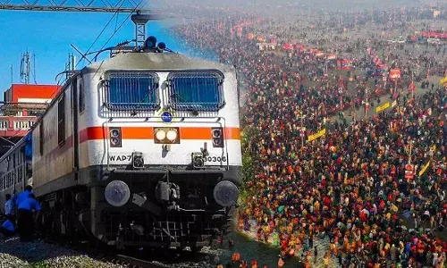 Kumbh Mela : తెలంగాణ నుంచి కుంభమేళాకు వెళ్లే భక్తులకు ప్రత్యేక ఏర్పాట్లు Kumbh Mela : తెలంగాణ నుంచి కుంభమేళాకు వెళ్లే భక్తులకు ప్రత్యేక ఏర్పాట్లు