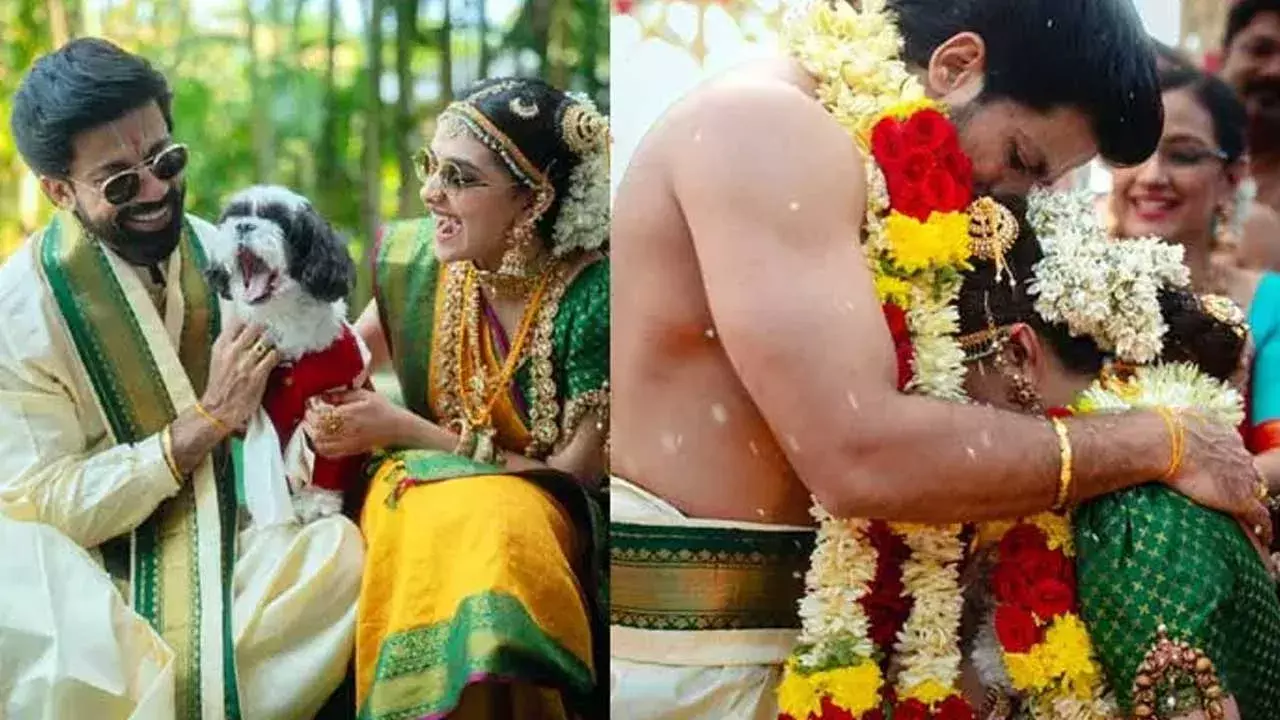 Keerthy Suresh Wedding Sari : రూ. ఆ చీర ధర 3 లక్షల పైనే! Keerthy Suresh Wedding Sari : రూ. ఆ చీర ధర 3 లక్షల పైనే!