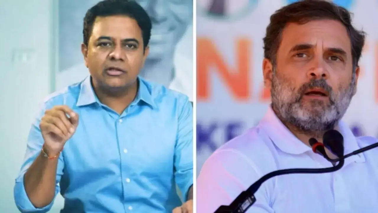 KTR : రాహుల్ గాంధీకి కేటీఆర్ లేఖ KTR : రాహుల్ గాంధీకి కేటీఆర్ లేఖ