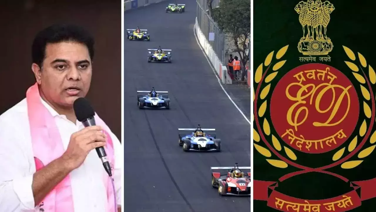 KTR : హైకోర్టులో ఊరట.. ఈడీ కొరడా... ఇరకాటంలో కేటీఆర్ KTR : హైకోర్టులో ఊరట.. ఈడీ కొరడా... ఇరకాటంలో కేటీఆర్