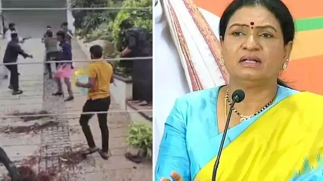 DK Aruna : కాంగ్రెస్, బీఆర్ఎస్ కుట్రలో అల్లు అర్జున్ బలైపోతున్నాడు : డీకే అరుణ DK Aruna : కాంగ్రెస్, బీఆర్ఎస్ కుట్రలో అల్లు అర్జున్ బలైపోతున్నాడు : డీకే అరుణ