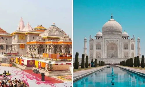 Ayodhya Ram Mandir : తాజ్ మహల్ రికార్డ్ బ్రేక్ చేసిన అయోధ్య రామ్ మందిర్ Ayodhya Ram Mandir : తాజ్ మహల్ రికార్డ్ బ్రేక్ చేసిన అయోధ్య రామ్ మందిర్