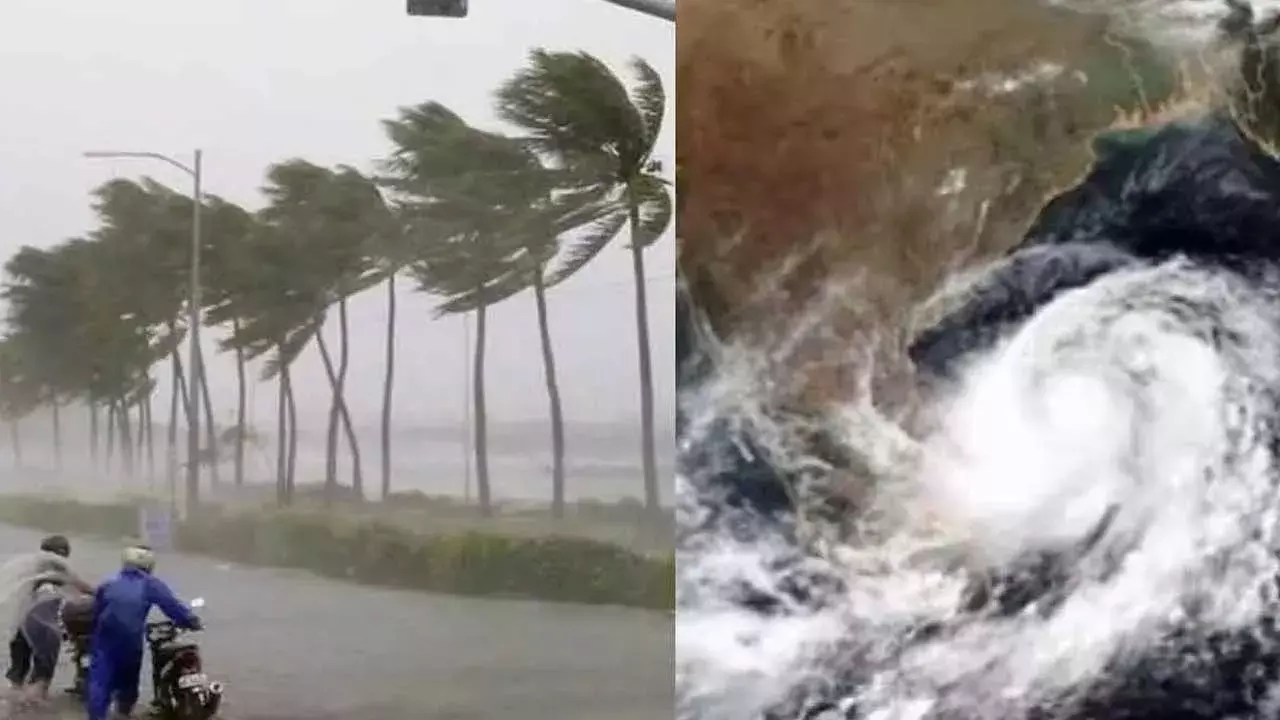 Andhra Pradesh : అల్పపీడనం ప్రభావం..కోస్తాంధ్రలో భారీవర్షసూచన Andhra Pradesh : అల్పపీడనం ప్రభావం..కోస్తాంధ్రలో భారీవర్షసూచన