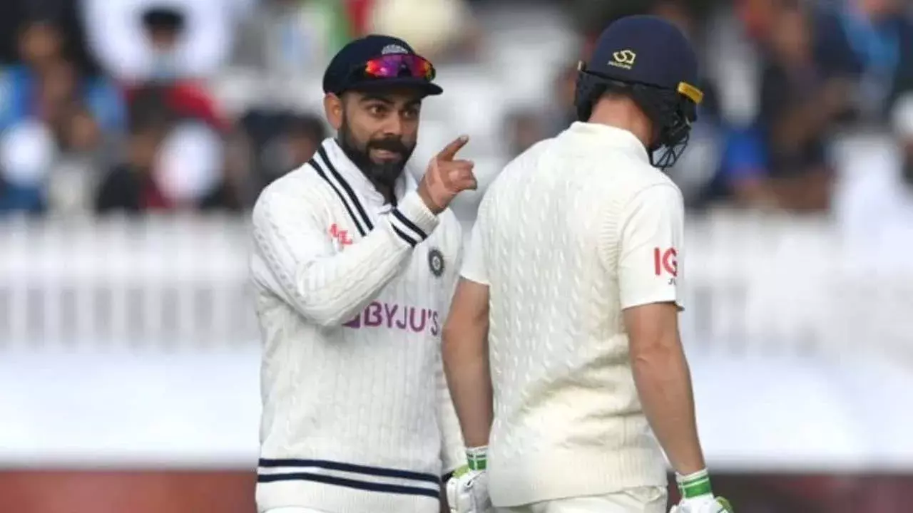 Virat Kohli : కోహ్లీ స్లెడ్జింగ్... ఆసీస్ ఓపెనర్ రియాక్షన్ చూసారా..? Virat Kohli : కోహ్లీ స్లెడ్జింగ్... ఆసీస్ ఓపెనర్ రియాక్షన్ చూసారా..?