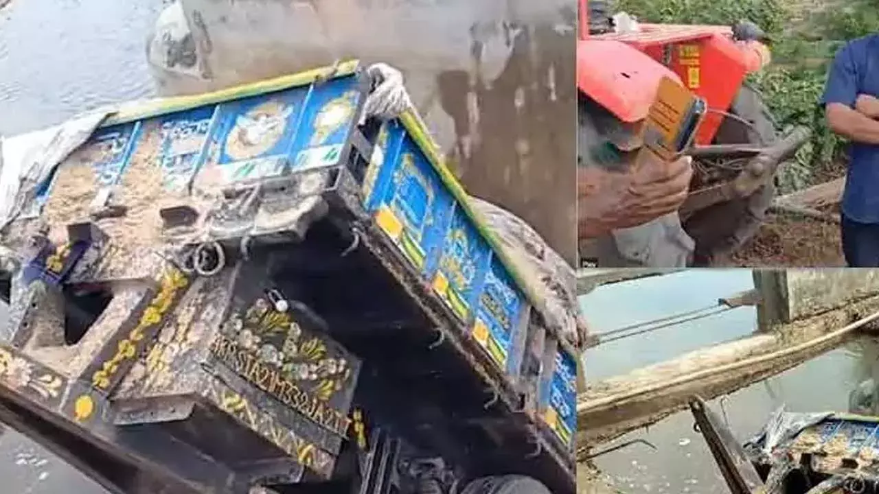 Krishna District : కృష్ణా జిల్లాలో తప్పిన పెను ప్రమాదం Krishna District : కృష్ణా జిల్లాలో తప్పిన పెను ప్రమాదం