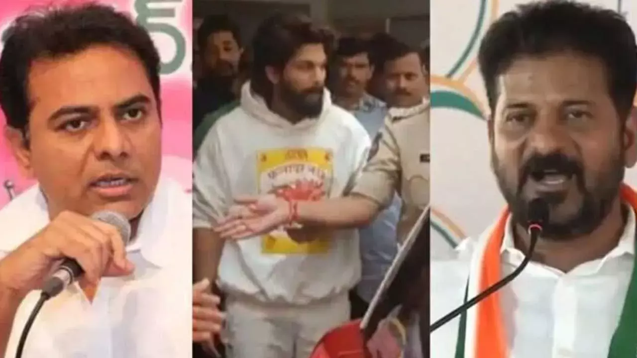 KTR : అటెన్షన్ డైవర్షన్ కోసమే అల్లు అర్జున్ ఇష్యూ.. సీఎంపై కేటీఆర్ ఆగ్రహం KTR : అటెన్షన్ డైవర్షన్ కోసమే అల్లు అర్జున్ ఇష్యూ.. సీఎంపై కేటీఆర్ ఆగ్రహం