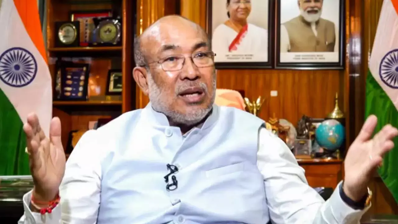 Manipur CM : నన్ను క్షమించండి..గతేడాది మనకు దురదృష్టకరం : మణిపూర్ సీఎం Manipur CM : నన్ను క్షమించండి..గతేడాది మనకు దురదృష్టకరం : మణిపూర్ సీఎం