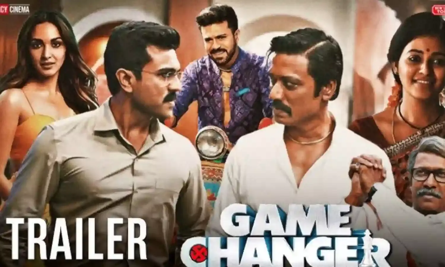 Game Changer : అలెర్ట్.. రేపే గేమ్ ఛేంజర్ ట్రైలర్ Game Changer : అలెర్ట్.. రేపే గేమ్ ఛేంజర్ ట్రైలర్
