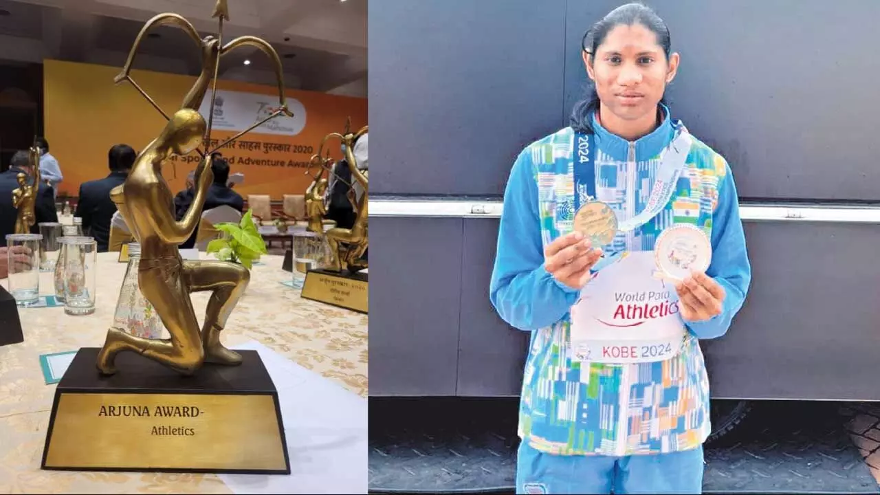 Telangana Arjuna Award : తెలంగాణ బిడ్డకు అర్జున అవార్డు Telangana Arjuna Award : తెలంగాణ బిడ్డకు అర్జున అవార్డు