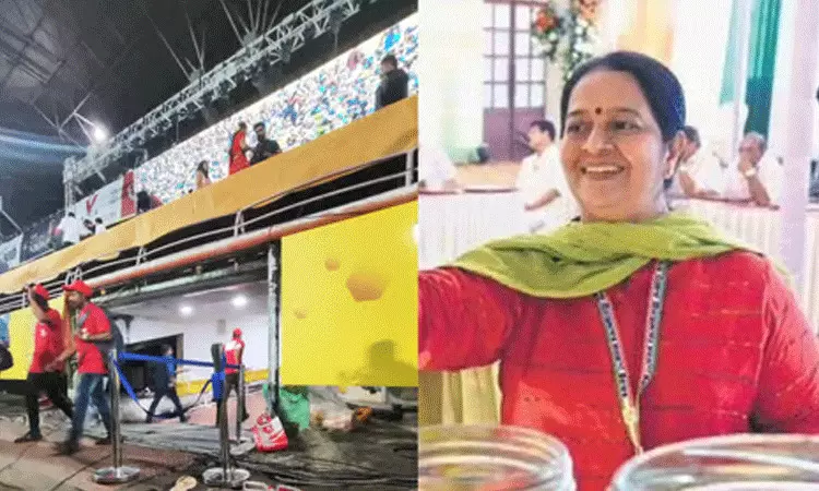 స్టేడియంలో 15 అడుగుల ఎత్తు నుంచి పడిపోయిన కాంగ్రెస్ ఎమ్మెల్యే.. వెంటిలేటర్ పై చికిత్స స్టేడియంలో 15 అడుగుల ఎత్తు నుంచి పడిపోయిన కాంగ్రెస్ ఎమ్మెల్యే.. వెంటిలేటర్ పై చికిత్స