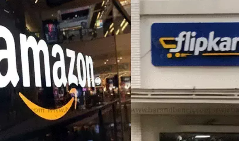 Supreme Court: అమెజాన్, ఫ్లిప్కార్ట్ కేసుల్ని కర్నాటకకు బదిలీ చేసిన సుప్రీంకోర్టు Supreme Court: అమెజాన్, ఫ్లిప్కార్ట్ కేసుల్ని కర్నాటకకు బదిలీ చేసిన సుప్రీంకోర్టు
