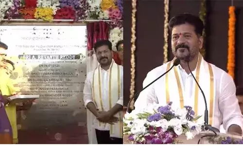 TG: ఆరాంఘర్ - జూపార్క్ పైవంతెనను ప్రారంభించిన సీఎం