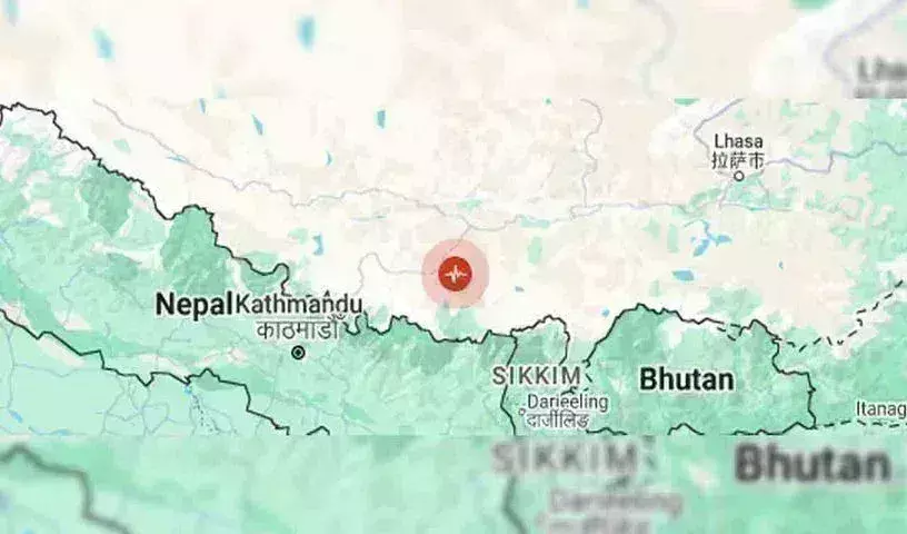 Earthquake: దేశంలోని పలు ప్రాంతాల్లో భూకంపం, టిబెట్‌లో 7.1గా నమోదు