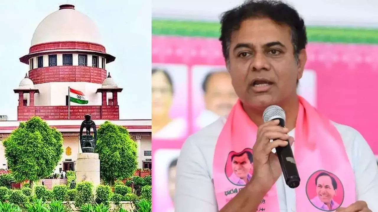 KTR : కేటీఆర్ కు షాక్.. క్వాష్ పిటిషన్ డిస్మిస్.. సుప్రీంకు వెళ్లే ఆలోచన KTR : కేటీఆర్ కు షాక్.. క్వాష్ పిటిషన్ డిస్మిస్.. సుప్రీంకు వెళ్లే ఆలోచన