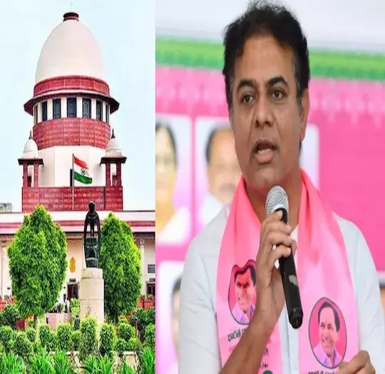 KTR: సుప్రీంకోర్టును ఆశ్రయించిన కేటీఆర్ KTR: సుప్రీంకోర్టును ఆశ్రయించిన కేటీఆర్