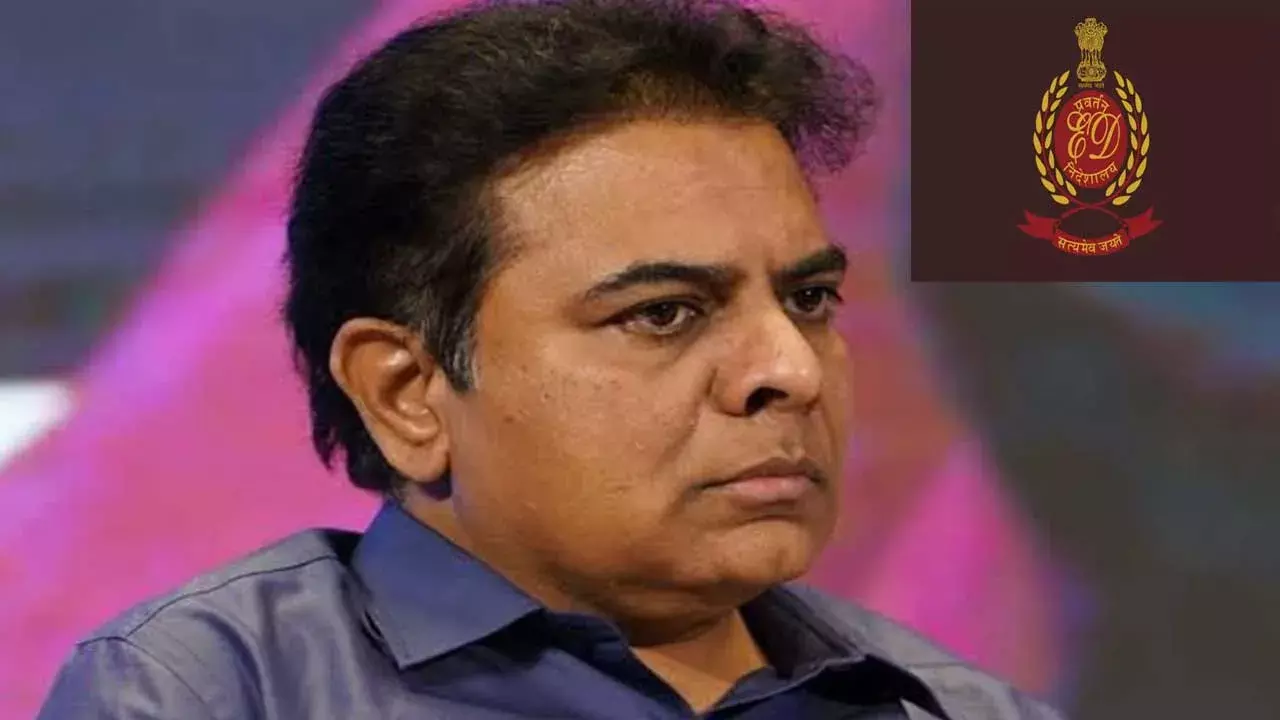 ED Notices KTR  : 16న విచారణకు రావాలి : కేటీఆర్ కు ఈడీ నోటీసులు