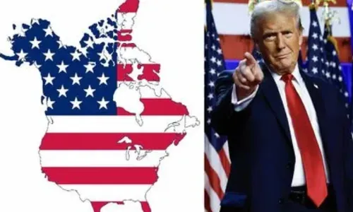 Trump Post : అమెరికాలో కెనడా విలీనం.. ట్రంప్ పోస్ట్ వైరల్ Trump Post : అమెరికాలో కెనడా విలీనం.. ట్రంప్ పోస్ట్ వైరల్