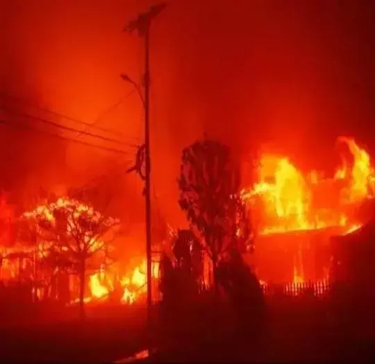 OSCAR: అగ్నికి అహుతైపోయిన ఆస్కార్ అవార్డుల వేదిక