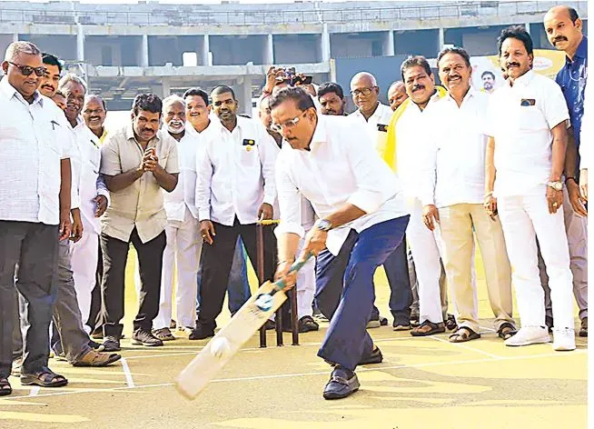 AMARAVATHI: అమరావతిలో స్పోర్ట్స్ సిటీ AMARAVATHI: అమరావతిలో స్పోర్ట్స్ సిటీ