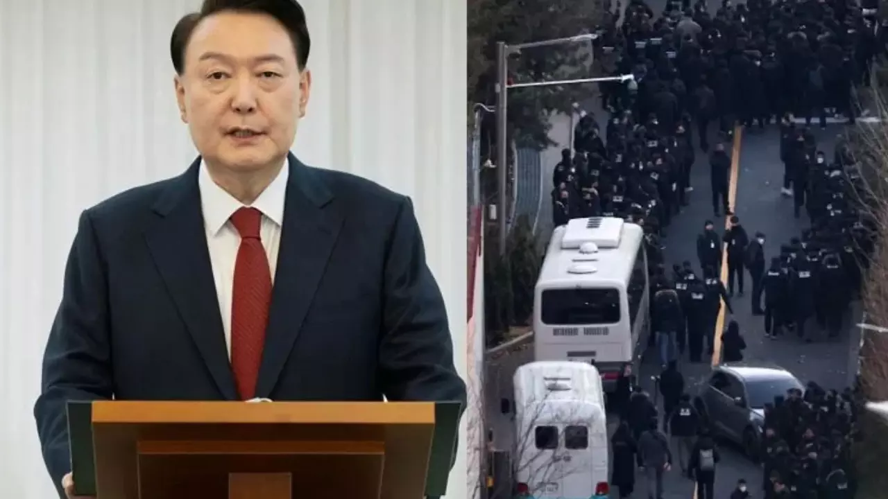 South Korean President : ఎమర్జెన్సీ విధించిన సౌత్ కొరియా ప్రెసిడెంట్ అరెస్ట్ South Korean President : ఎమర్జెన్సీ విధించిన సౌత్ కొరియా ప్రెసిడెంట్ అరెస్ట్