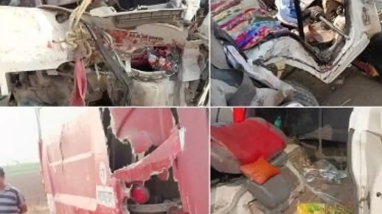 Nashik-Pune Accident : ఘోర రోడ్డు ప్రమాదం... 9 మంది దుర్మరణం Nashik-Pune Accident : ఘోర రోడ్డు ప్రమాదం... 9 మంది దుర్మరణం