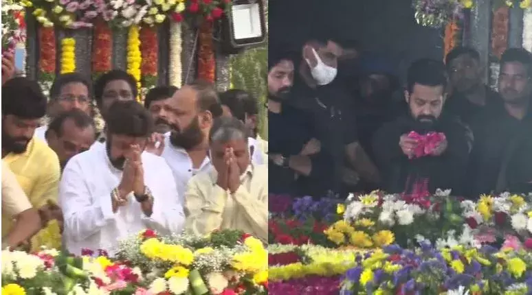 NTR:అన్నార్తుల ఆకలి నుంచి టీడీపీ పుట్టింది: బాలకృష్ణ NTR:అన్నార్తుల ఆకలి నుంచి టీడీపీ పుట్టింది: బాలకృష్ణ