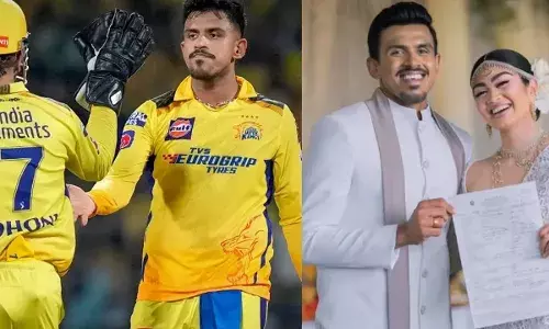 Maheesh Theekshana : పెళ్లి చేసుకున్న శ్రీలంక క్రికెటర్ మహీశ్ తీక్షణ Maheesh Theekshana : పెళ్లి చేసుకున్న శ్రీలంక క్రికెటర్ మహీశ్ తీక్షణ