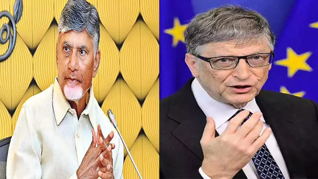 CM Chandrababu : బిల్‌గేట్స్‌తో భేటీ కానున్న చంద్రబాబు