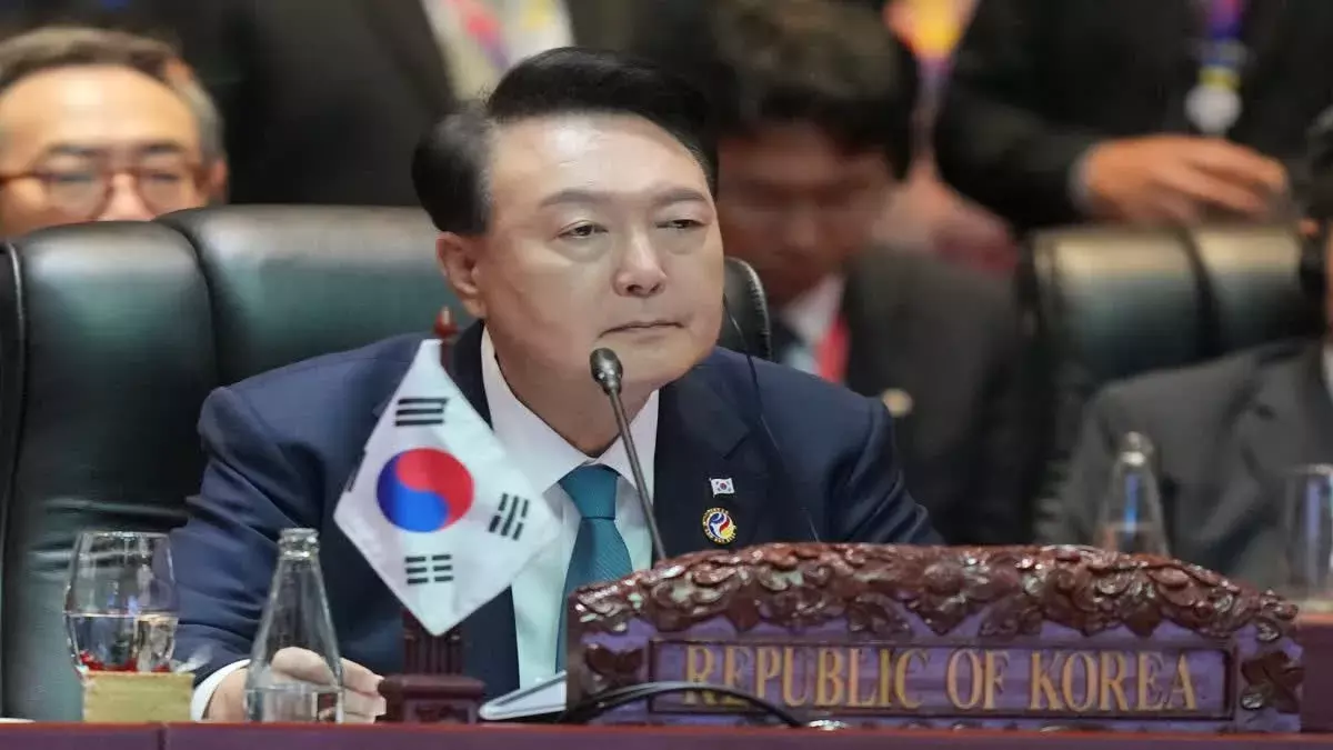 South Korea: దక్షిణ కొరియా అధ్యక్షుడిపై నేరాభియోగాలు South Korea: దక్షిణ కొరియా అధ్యక్షుడిపై నేరాభియోగాలు