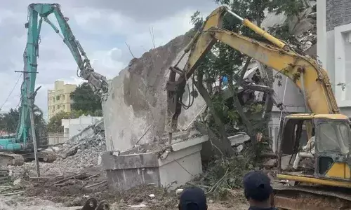 Hydra : అమీన్పూర్ లో మరోసారి హైడ్రా కూల్చివేతలు