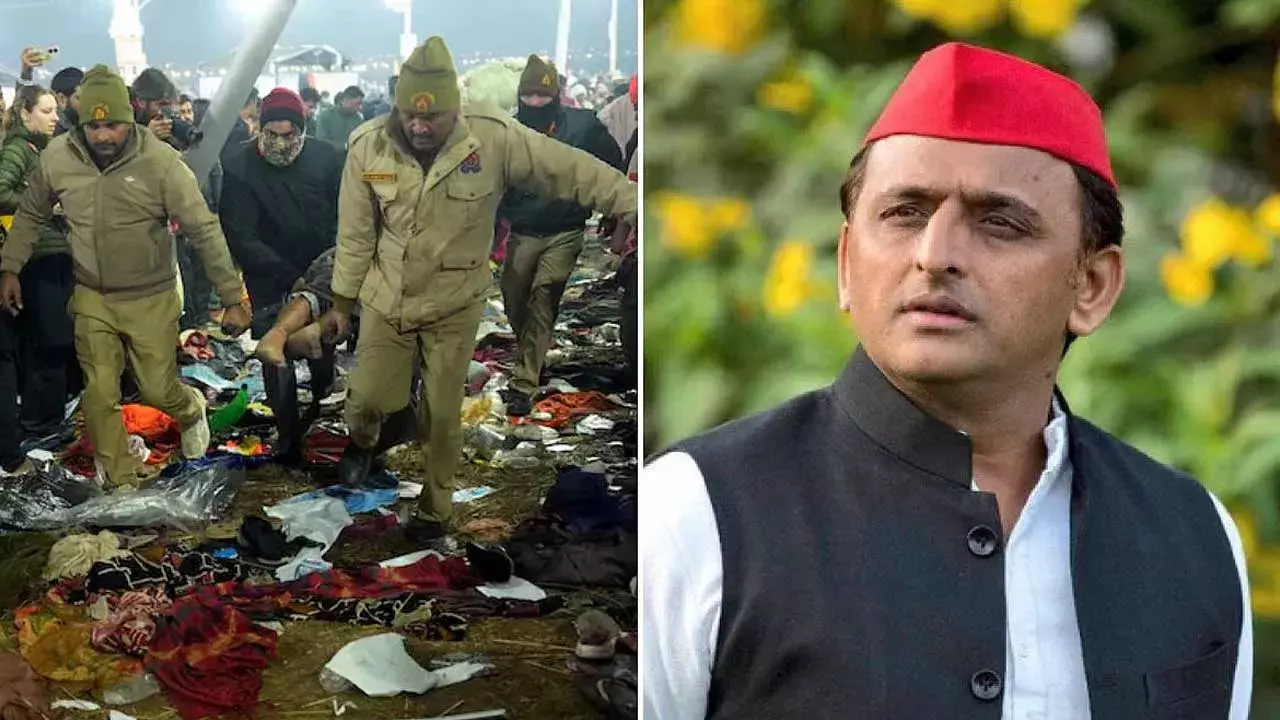 Akhilesh Yadav : నిర్వహణ లోపం వల్లే తొక్కిసలాట: అఖిలేశ్ యాదవ్ Akhilesh Yadav : నిర్వహణ లోపం వల్లే తొక్కిసలాట: అఖిలేశ్ యాదవ్