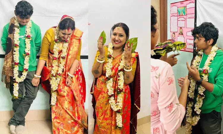 విద్యాలయంలో వింత సంఘటన.. విద్యార్థిని పెళ్లి చేసుకున్న లేడీ ప్రొఫెసర్ విద్యాలయంలో వింత సంఘటన.. విద్యార్థిని పెళ్లి చేసుకున్న లేడీ ప్రొఫెసర్