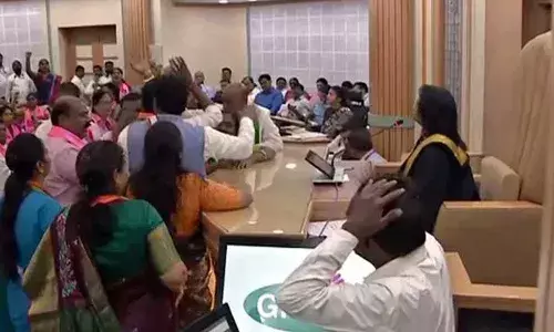 GHMC Meeting : BRS vs congress జీహెచ్ఎంసీ మీటింగ్⁬లో రసాభాస