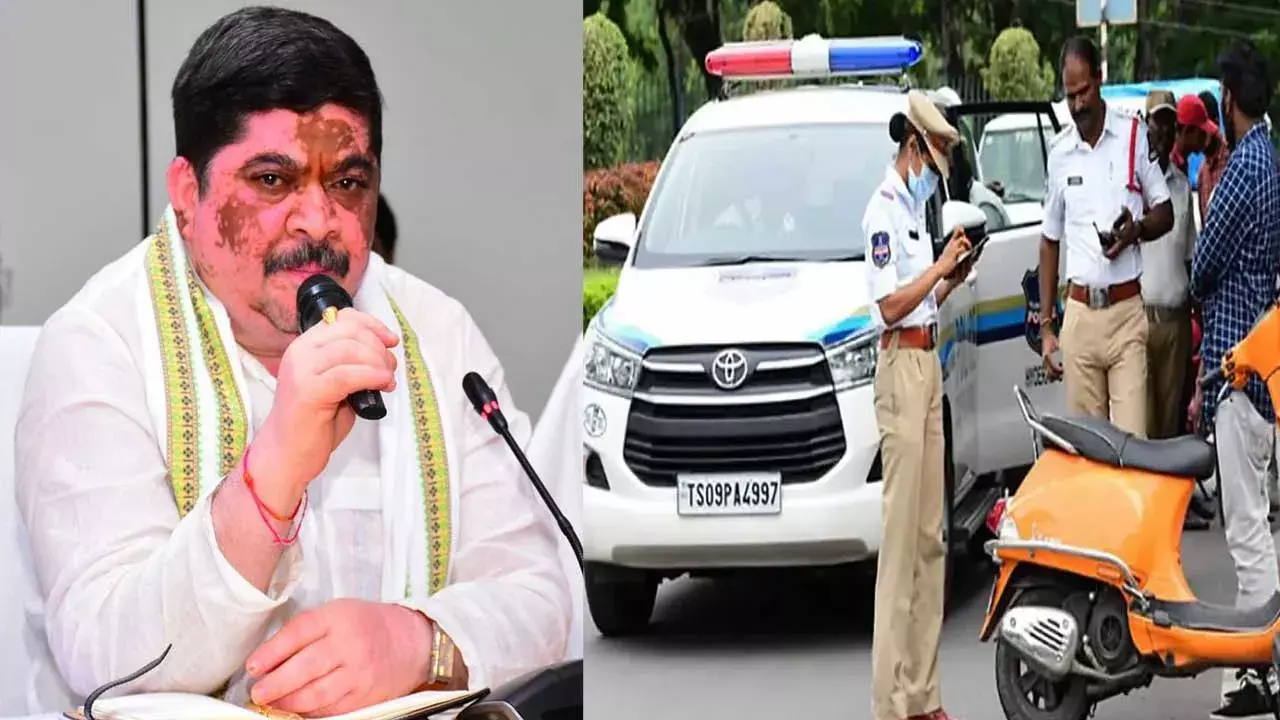 Minister Ponnam Prabhakar : ట్రాఫిక్ రూల్స్ ఉల్లంఘిస్తే డ్రైవింగ్ లైసెన్స్ రద్దు Minister Ponnam Prabhakar : ట్రాఫిక్ రూల్స్ ఉల్లంఘిస్తే డ్రైవింగ్ లైసెన్స్ రద్దు