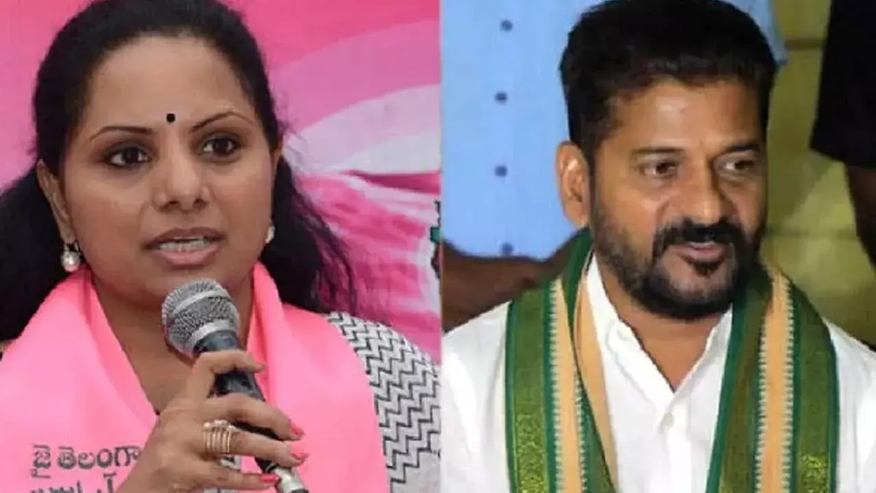 MLC Kavitha : సీఎం రేవంత్ పై ఎమ్మెల్సీ కవిత విసుర్లు MLC Kavitha : సీఎం రేవంత్ పై ఎమ్మెల్సీ కవిత విసుర్లు