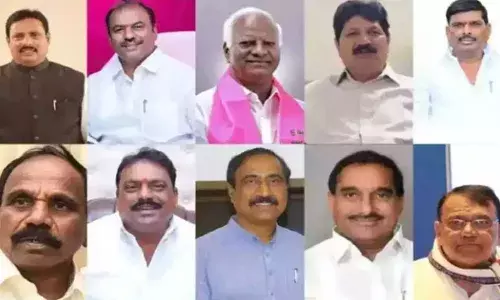 TG : పార్టీ ఫిరాయింపుల ఎమ్మెల్యేల కీలక నిర్ణయం TG : పార్టీ ఫిరాయింపుల ఎమ్మెల్యేల కీలక నిర్ణయం